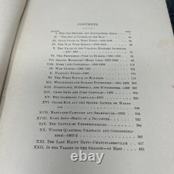 1895 Biographie antique de la guerre de Sécession, Mémoires de Stonewall Jackson, illustré