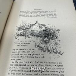 1895 Biographie antique de la guerre de Sécession, Mémoires de Stonewall Jackson, illustré