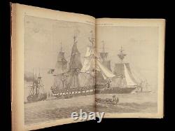 1896: ÉNORME Histoire Illustrée de la Guerre Civile de Harper avec des CARTES et Scènes de Bataille