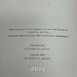 1896 LES QUATRE FILLES DU DOCTEUR MARCH VICTORIEN NOËL GUERRE DE SÉCESSION ALCOTT ANTIQUE 200 ILLUSTRATIONS