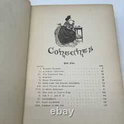 1896 LES QUATRE FILLES DU DOCTEUR MARCH VICTORIEN NOËL GUERRE DE SÉCESSION ALCOTT ANTIQUE 200 ILLUSTRATIONS
