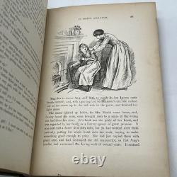1896 LES QUATRE FILLES DU DOCTEUR MARCH VICTORIEN NOËL GUERRE DE SÉCESSION ALCOTT ANTIQUE 200 ILLUSTRATIONS