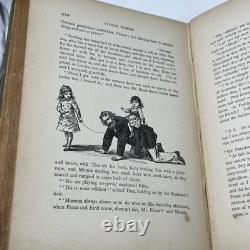 1896 LES QUATRE FILLES DU DOCTEUR MARCH VICTORIEN NOËL GUERRE DE SÉCESSION ALCOTT ANTIQUE 200 ILLUSTRATIONS