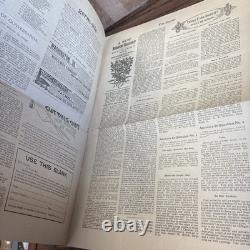 1896 Les Leçons Illustrées de Christian Endeavor de l'Intérieur Annonce de Coca-Cola de la Guerre Civile