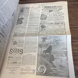 1896 Les Leçons Illustrées de Christian Endeavor de l'Intérieur Annonce de Coca-Cola de la Guerre Civile