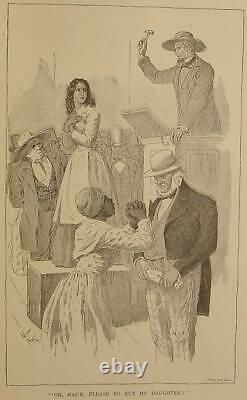 1897 Uncle Tom's Cabin Esclavagisme 1st Ed CIVIL War Leather Histoire Harriet B Stowe