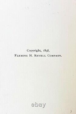 1898 Que ce soit BLANC OU NOIR UN HOMME americana ESCLAVAGE AFRICAIN Guerre Civile HISTOIRE DES ÉTATS-UNIS