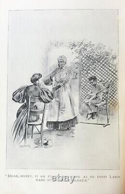 1898 Que ce soit BLANC OU NOIR UN HOMME americana ESCLAVAGE AFRICAIN Guerre Civile HISTOIRE DES ÉTATS-UNIS