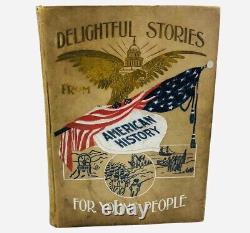 1898 Récits délicieux de l'histoire américaine pour les jeunes - Guerre civile Esclavage