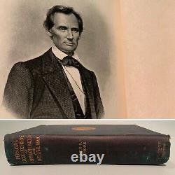 1898 Souvenirs personnels d'Abraham Lincoln et de la guerre civile Gilmore 1ère édition