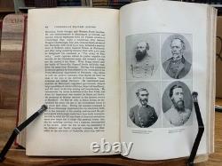 1899 Histoire militaire confédérée de la guerre civile Édition complète de Clement Evans 1ère édition