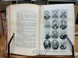 1899 Histoire militaire confédérée de la guerre civile Édition complète de Clement Evans 1ère édition