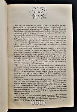 1899 dossiers antiques de la GUERRE CIVILE histoire des prisonniers correspondance union confédérée