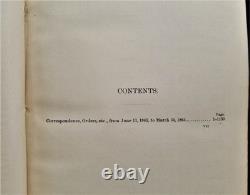 1899 dossiers antiques de la GUERRE DE SÉCESSION histoire des prisonniers correspondance union confédéré
