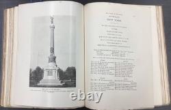 1900 Battlefield Gettysburg Commission des monuments Guerre de Sécession 1re édition SANS CARTES