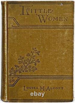 1912 hommes PETITES FEMMES édition ANTIQUE Louisa May ALCOTT Guerre Civile PREMIERS 3 LIVRES