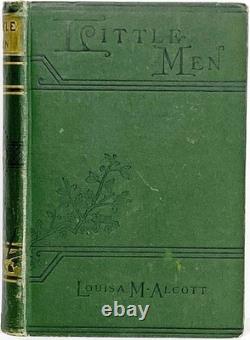 1912 hommes PETITES FEMMES édition ANTIQUE Louisa May ALCOTT Guerre Civile PREMIERS 3 LIVRES