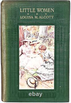 1914 Petites Femmes Couleur D'eau Victorienne Lady's CIVIL War Film Louisa May Alcott
