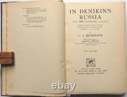 1921 En Russie de DENIKIN Cartes du Caucase Guerre Civile Russe ARMÉNIE Géorgie Crimée