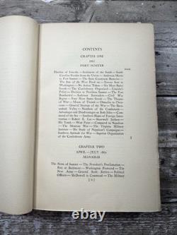1926 Livre ancien sur la guerre de Sécession Campagnes de la guerre de Sécession Geer, 1re édition