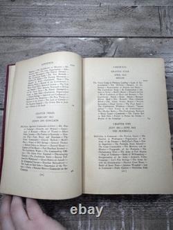 1926 Livre ancien sur la guerre de Sécession Campagnes de la guerre de Sécession Geer, 1re édition