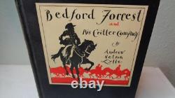1931 Première Édition Putnam Bedford Forrest et sa Compagnie de Critters Histoire de la Guerre Civile