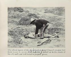 1943 Hymne de bataille de la CHINE Photos de la guerre civile chinoise Carte LIVRE Kuomintang WWII Rare
