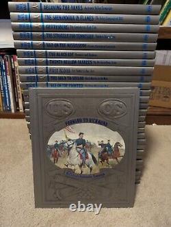 1984 Time Life Guerre de Sécession Ensemble Complet (28) Volumes Reliés