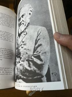 (1991) Les lieutenants de Lee D. S. Freeman (Easton Press) cuir confédéré