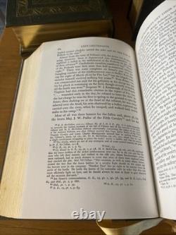 (1991) Les lieutenants de Lee D. S. Freeman (Easton Press) cuir confédéré