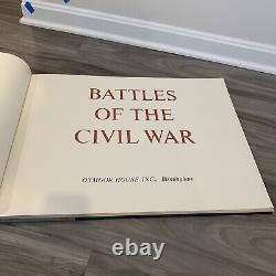 1ère édition Batailles de la guerre civile Le livre complet des gravures de Kurz & Allison