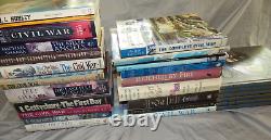 29 livres d'histoire de la guerre civile américaine LOT EN GROS gettysberg css hunley timechart time life