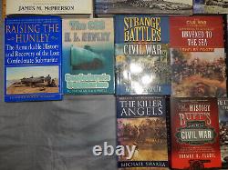29 livres d'histoire de la guerre civile américaine LOT EN GROS gettysberg css hunley timechart time life