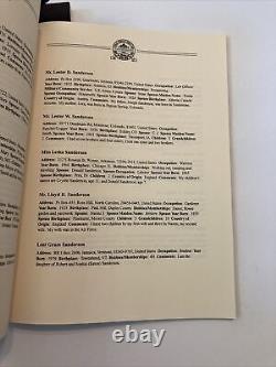 2 Généalogie de la Famille Sanderson Ancestry Les Qui Sont Qui Depuis la Guerre Civile Livres