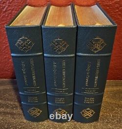 3 Volumes Easton Press LES LIEUTENANTS DE LEE Une étude dans le commandement Douglas Southall Freeman
