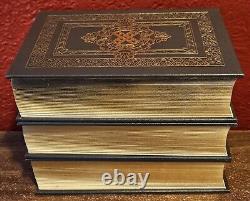 3 Volumes Easton Press LES LIEUTENANTS DE LEE Une étude dans le commandement Douglas Southall Freeman