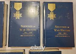 7 livres ESQUISSES DE GUERRE 1861-1865 Ordre militaire de la Légion loyale de la guerre civile