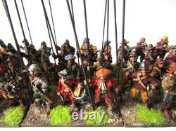 A56 Guerre Civile Anglaise Tir et Hallebarde 42 X Bien Peint Métal 28mm