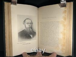 ABRAHAM LINCOLN Americana GUERRE CIVILE Esclavage RELIURE FINE 1ère éd. BIOGRAPHIE 1892