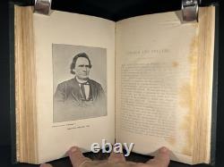 ABRAHAM LINCOLN Americana GUERRE CIVILE Esclavage RELIURE FINE 1ère éd. BIOGRAPHIE 1892