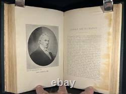 ABRAHAM LINCOLN Americana GUERRE CIVILE Esclavage RELIURE FINE 1ère éd. BIOGRAPHIE 1892