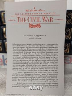 ARMÉE DU POTOMAC TRILOGIE par Bruce Catton Bibliothèque de la Guerre Civile EASTON PRESS