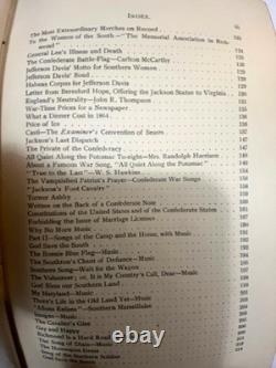 Album de souvenirs confédérés (1893, pas une réimpression)