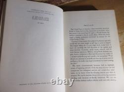 Ancien STORM OVER THE LAND Livre en cuir CARL SANDBURG GUERRE CIVILE ABRAHAM LINCOLN ++