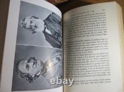 Ancien STORM OVER THE LAND Livre en cuir CARL SANDBURG GUERRE CIVILE ABRAHAM LINCOLN ++