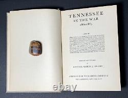 Antiquité Book Union & Confédérate Militaire Records Tennessee CIVIL Guerre