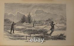 Autobiographie d'un prisonnier de guerre de l'Union de la guerre civile de 1868 en reliure rigide illustrée, 400 pages