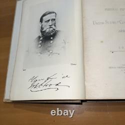 Avance et retraite John Bell Hood 1880 1re éd. Mémoires confédérés de la guerre de Sécession