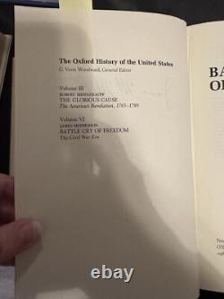 BATAILLE CRY DE LA LIBERTÉ Époque de la Guerre Civile par James M McPherson 1988 AUTOGRAPHIE