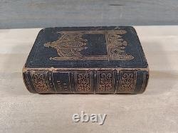 BIBLE SAINTE 1845 PHILADELPHIE VERSION ANGLAISE BIBLE POLYGLOTTE ANTERIEURE À LA GUERRE DE SECESSION ANCIENNE